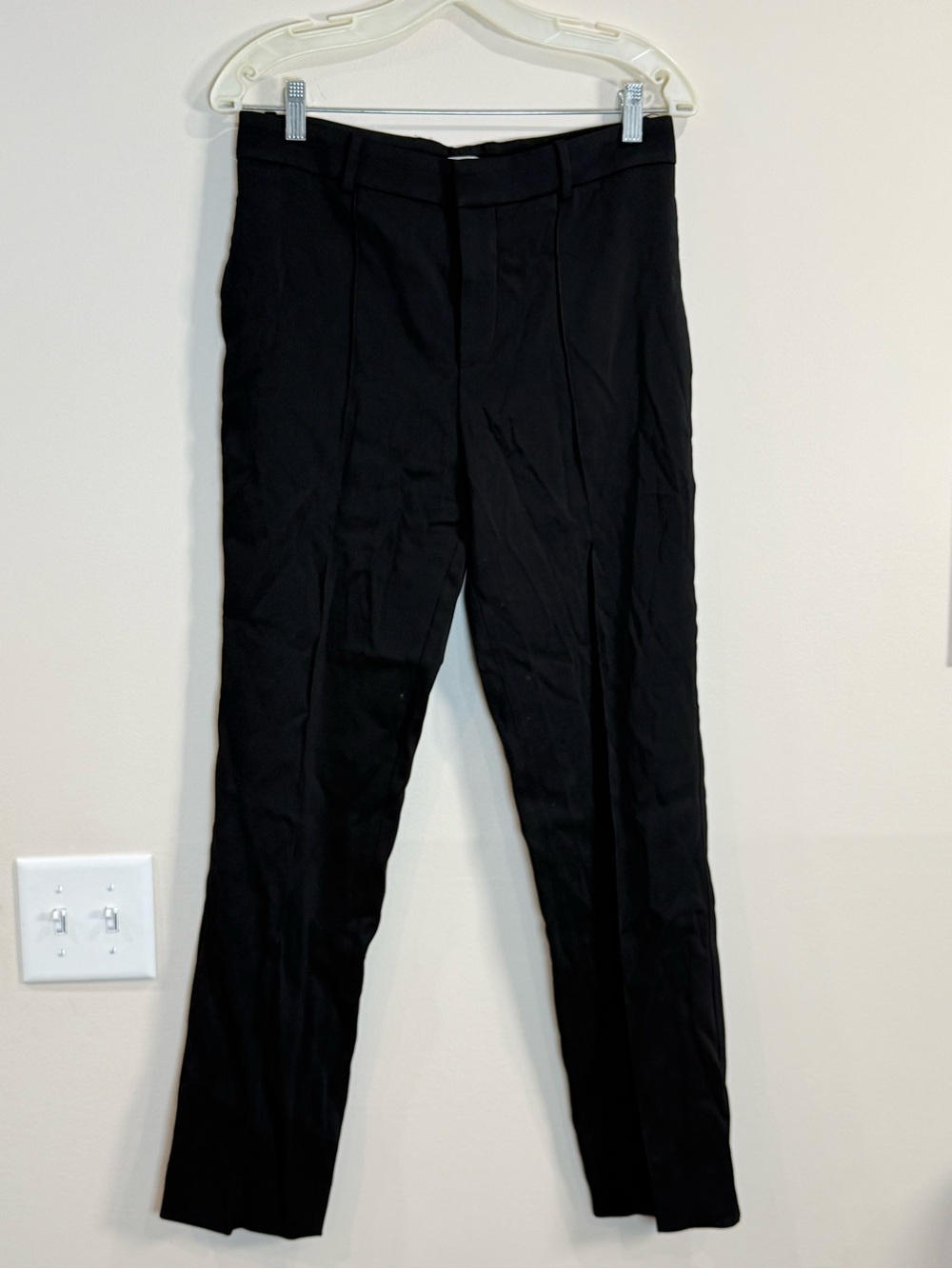 🔥NWOT Saint Laurent Women’s Black Dress Pants - Classic Straight Fit Size 6🔥